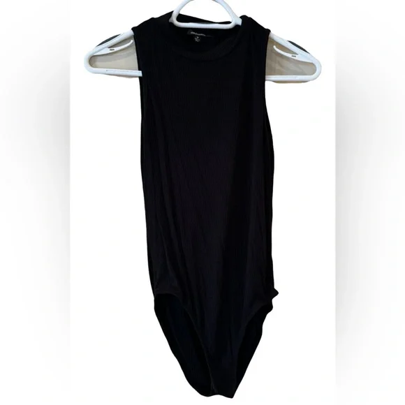 Crewneck Ribbed Bodysuit - Picture 1 of 3